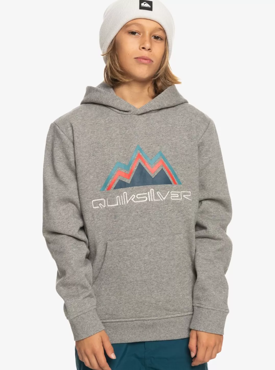 Outlet Big Logo - Sweatshirt Tecnica Com Capuz Para A Neve Para Rapazes 8-16 Menino Camisolas E Camisolas Com Capuz