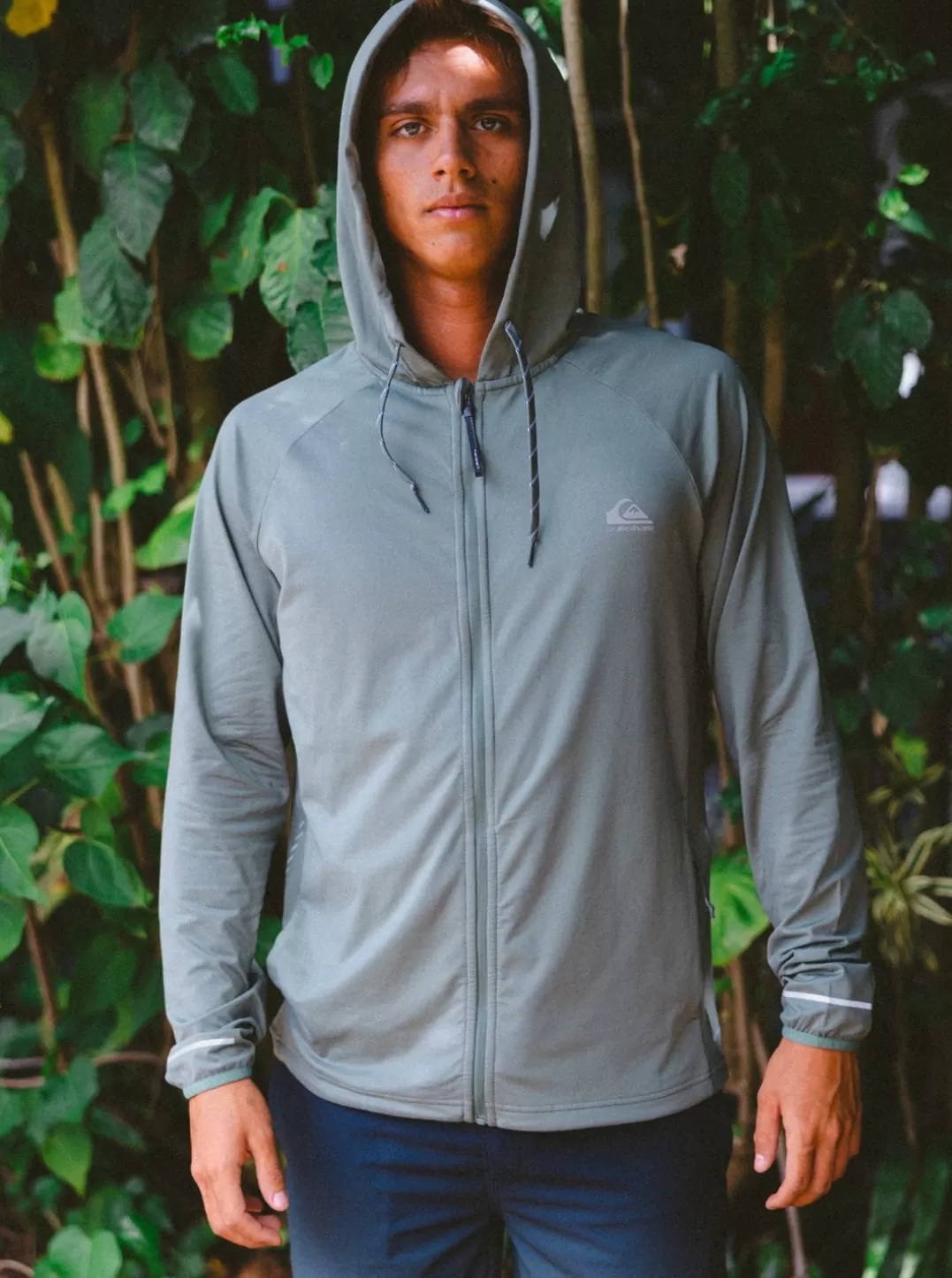 Hot Knit Training - Sweatshirt Tecnica Com Capuz E Fecho De Correr Para Homem Homem Sweats