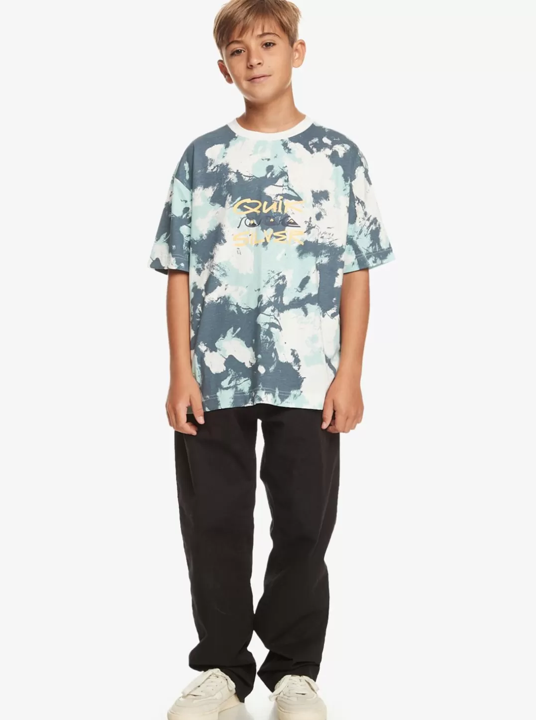 Outlet Mely Dye - T-Shirt Para Rapazes 8-16 Menino T-Shirts