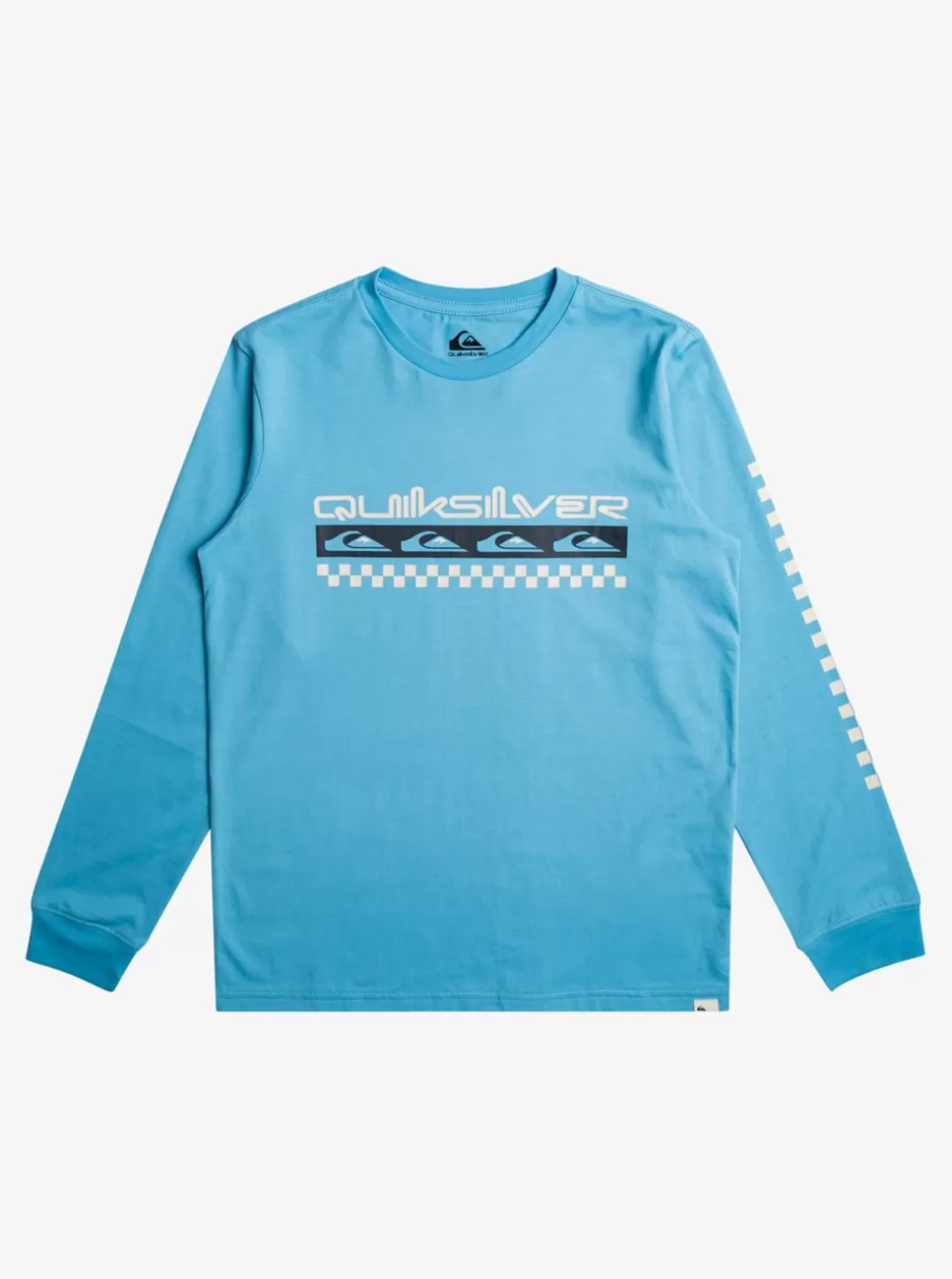 Sale Omni Check Turn - Camisola De Manga Comprida Para Rapazes 8-16 Menino T-Shirts