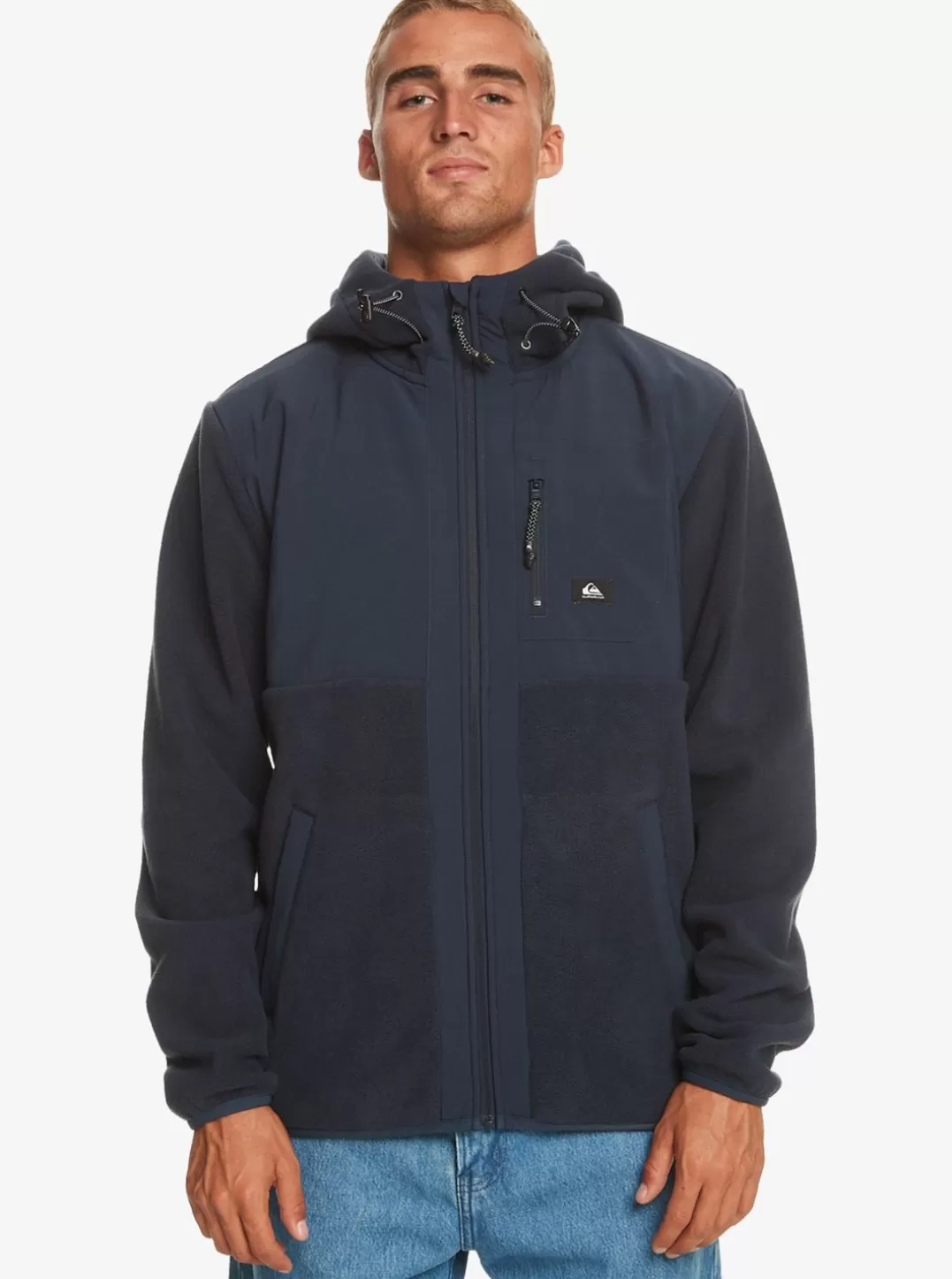 Shop Polar - Sweatshirt Com Capuz Em Velo, Com Fecho Para Homem Homem Sweats