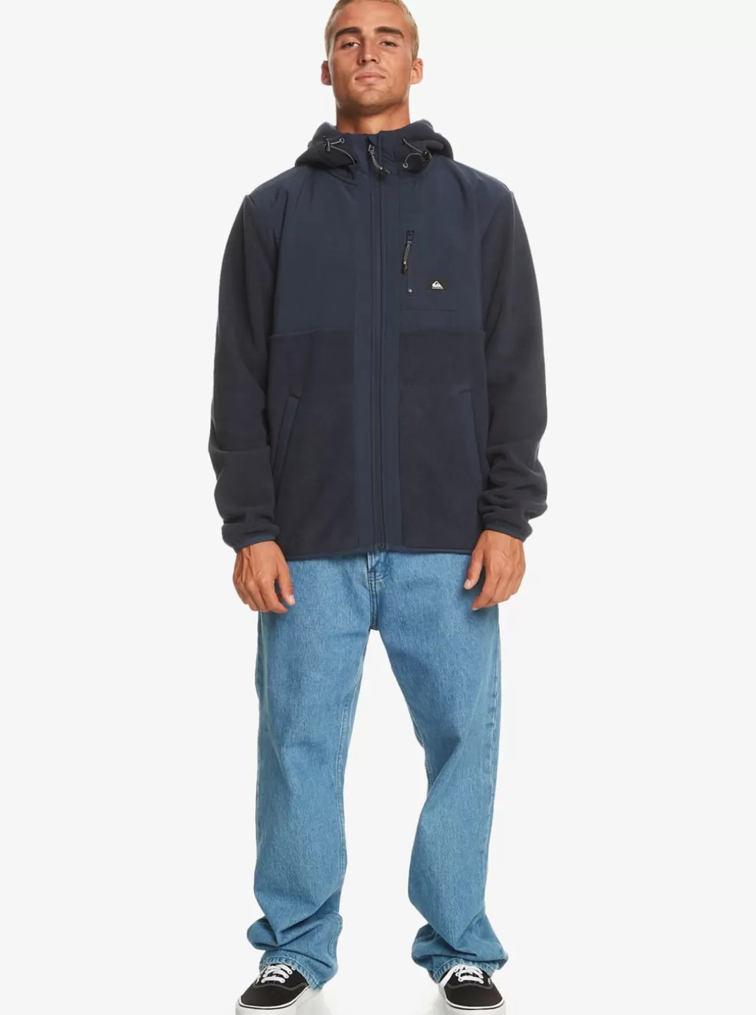 Shop Polar - Sweatshirt Com Capuz Em Velo, Com Fecho Para Homem Homem Sweats