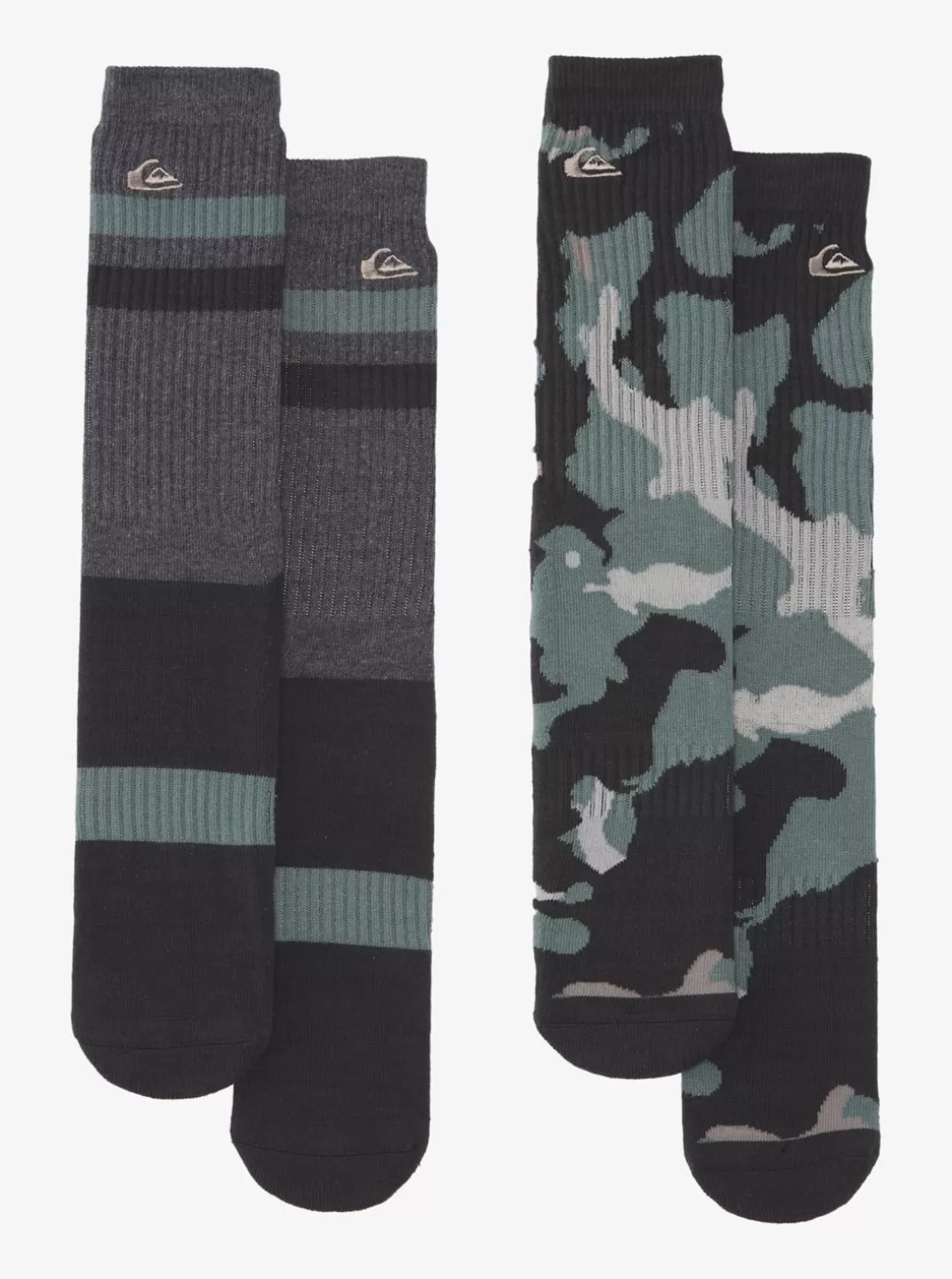 Online Qk Camo Spray - Pacote De 2 Meias Crew Para Homem Homem Seeall