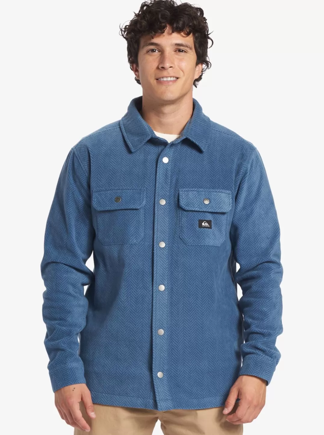 Fashion Surf Days - Camisa Em Velo, De Manga Comprida Para Homem Homem Camisas